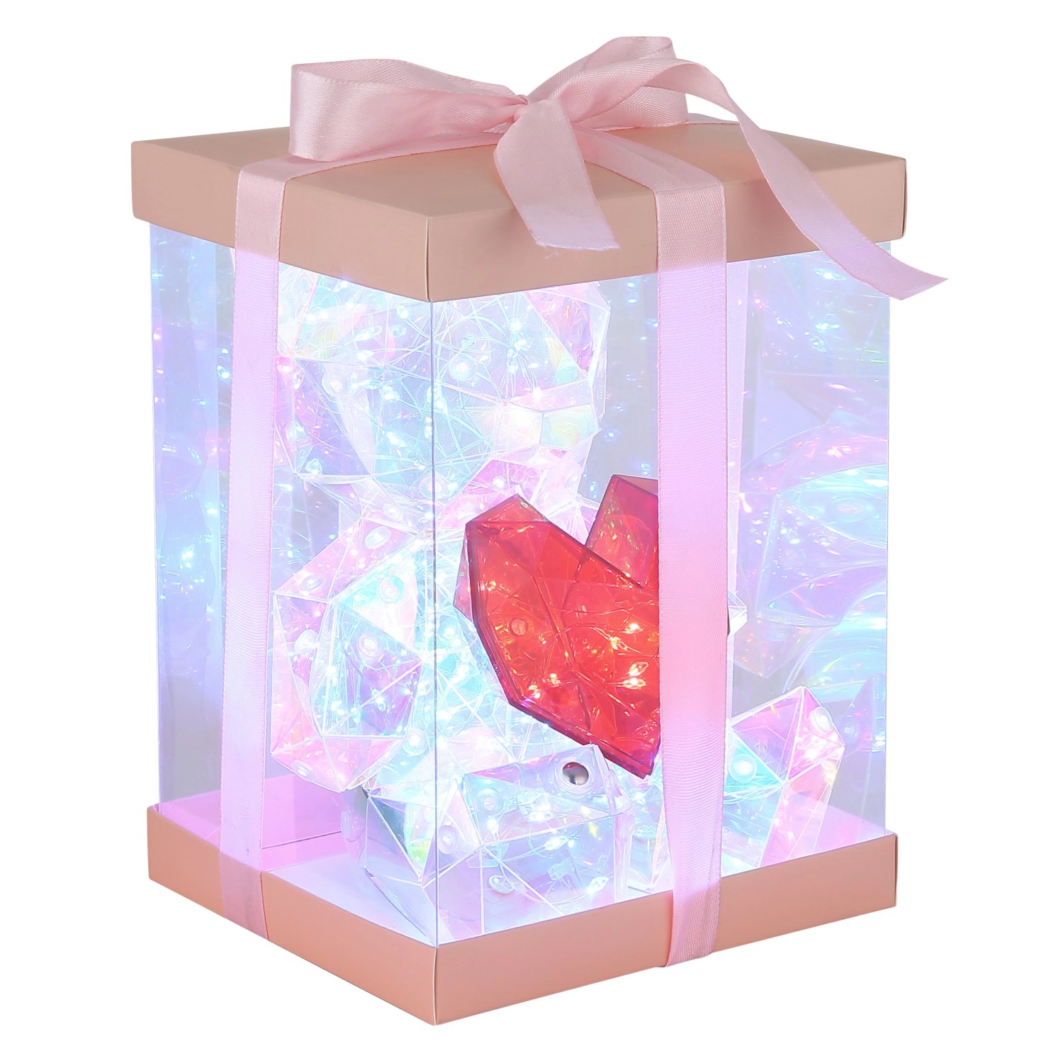 Globo Tischleuchte Brondar Kunststoff Kristall-Effekt LED 140 x 130 x 170 mm Globo Tischleuchte Brondar Kunststoff Kristall-Effekt LED 140 x 130 x 170 mm von Globo