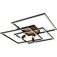 Globo - deckenleuchte - Ida - schwarz - metall - led - 57034D1 von Globo