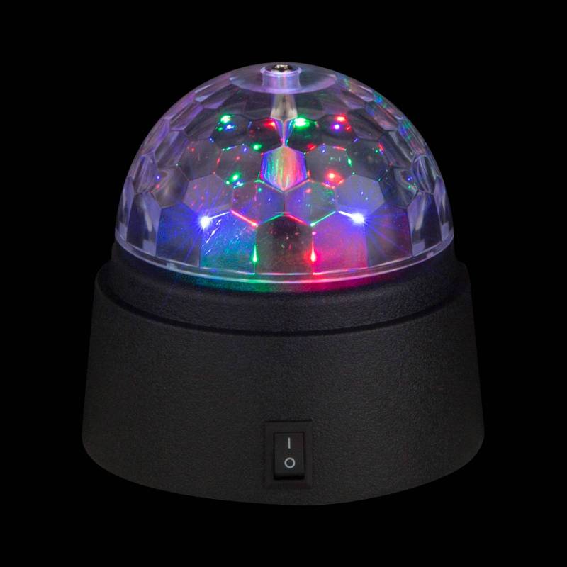LED-Tischdekoleuchte Disco mit buntem Licht LED-Tischdekoleuchte Disco mit buntem Licht von Globo