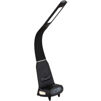 LED Tischleuchte Thermometer USB-Anschluss schwarz satiniert Nachtlicht H 50 cm LED Tischleuchte Thermometer USB-Anschluss schwarz satiniert Nachtlicht H 50 cm von Globo