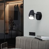 LED Wand Spot Strahler Schlaf Gäste Zimmer Beleuchtung Flur Spot Lampe verstellbar von Globo