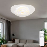 Globo - led Decken Lampe Leuchte Smart-Home Alexa Nachtlicht Dimmbar Fernbedienung 50cm von Globo