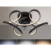Led Deckenleuchte loris mit Ventilator & Fernbedienung, dimmbar, ø 56cm von Globo