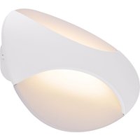Lighting - ALEXANDRA - Wandleuchte Metall weiß, LED von Globo