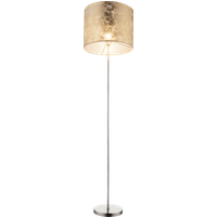 Lighting - AMY - Stehleuchte Metall Nickel matt, 1x E27 von Globo