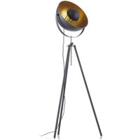 [NEUWERTIG] B-Ware Globo Stehleuchte Lenn Stehlampe Lampe Leuchte Wohnzimmerlampe E27 Schwarz G605 von Globo