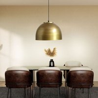 Pendellampe Küchenleuchte Hängelampe altmessing Retro Wohnzimmerleuchte D 18 cm von Globo