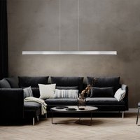 Globo - Pendelleuchte Esszimmerlampe Deckenlampe Hängelampe led Silber Küchenlampe von Globo