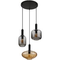 Pendelleuchte Hängelampe Esszimmerlampe 3-Flammig Glas Deckenleuchte Designlampe Pendelleuchte Hängelampe Esszimmerlampe 3-Flammig Glas Deckenleuchte Designlampe von Globo