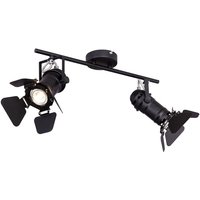 Spot - Egon - schwarz - metall - aufbauleuchte - GU10 - - Globo Spot - Egon - schwarz - metall - aufbauleuchte - GU10 - - Globo von Globo