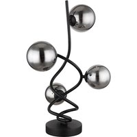 Globo - Tischleuchte Beistelllampe Nachttischlampe led Glas Rauchfarbe d 15 cm Schwarz Globo - Tischleuchte Beistelllampe Nachttischlampe led Glas Rauchfarbe d 15 cm Schwarz von Globo