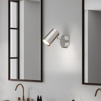 Wandleuchte Spot schwenkbar Wandlampe silber Flurleuchte beweglich, Metall, GU10 Fassung, LxBxH 12x8x10 cm von GLOBO LIGHTING