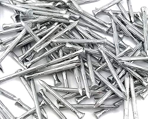 200x Stahlnägel Nägel Geriffelt Gerillt Gehärtet Betonnägel 2.7 x 30 von Globstar