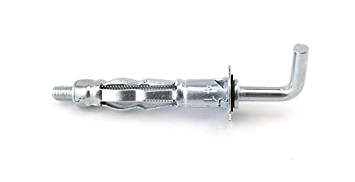 20x Hohlwanddübel Hohlraumdübel Federklappdübel Metallhohlraumdübel mit L-Haken 5 x 14 von Globstar