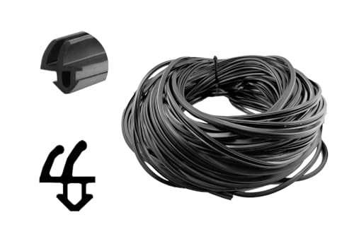 Fensterdichtung 25m Gummi Dichtung für Kunststofffenster EPDM S-1388 Fensterdichtung 25m Gummi Dichtung für Kunststofffenster EPDM S-1388 von Globstar