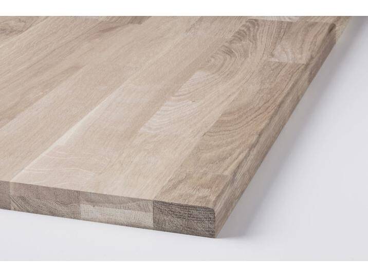 Arbeitsplatte Eiche ungeölt Oberfläche geschliffen 220 x 60 cm, von Globus Baumarkt