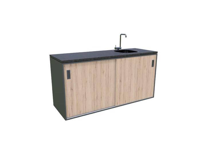 Bellano Living Element für Outdoorküchen inkl. Spüle rechts mit Bellano Living Element für Outdoorküchen inkl. Spüle rechts mit von Globus Baumarkt