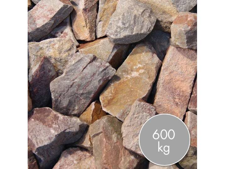 Big Bag Quarzitbruch rot 40 - 70 mm 600 kg von Globus Baumarkt