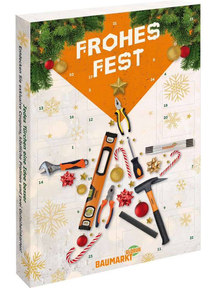 Globus Baumarkt Adventskalender Globus Baumarkt Adventskalender 2025 von Globus Baumarkt