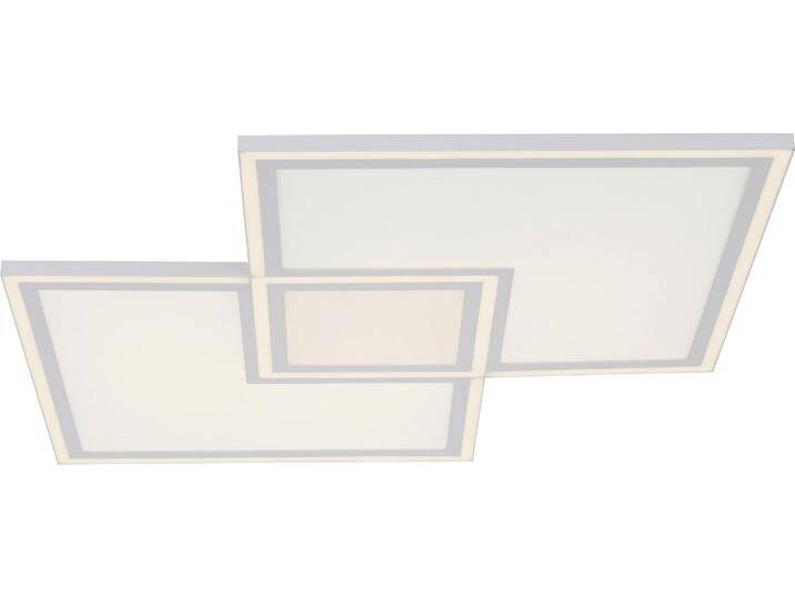 JustLight CCT LED Deckenleuchte Edging weiß 67 x 67 cm dimmbar JustLight CCT LED Deckenleuchte Edging weiß 67 x 67 cm dimmbar von Globus Baumarkt