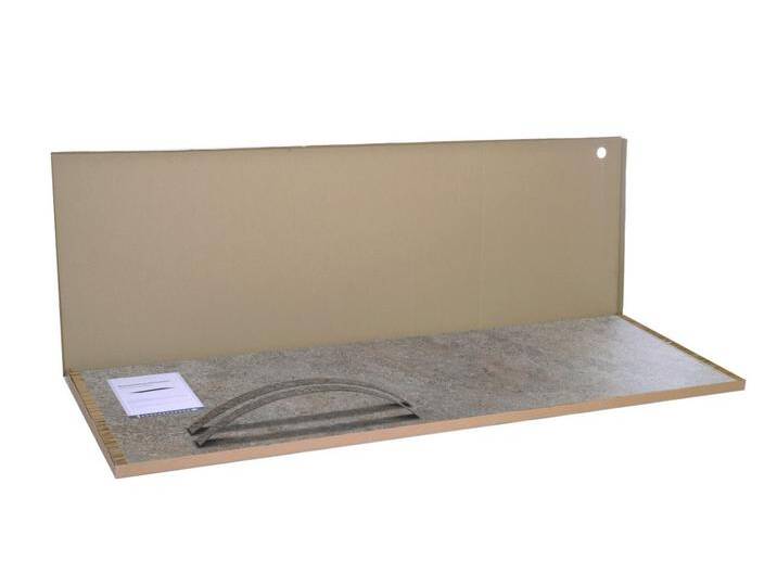 Kronoflooring Arbeitsplatte Grey Albus 246 x 63,5 x 3,8 cm eiche von Globus Baumarkt