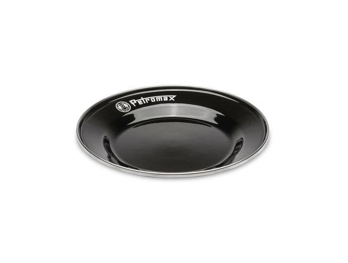 Petromax Teller Emaille 2er Set 26 cm schwarz von Globus Baumarkt