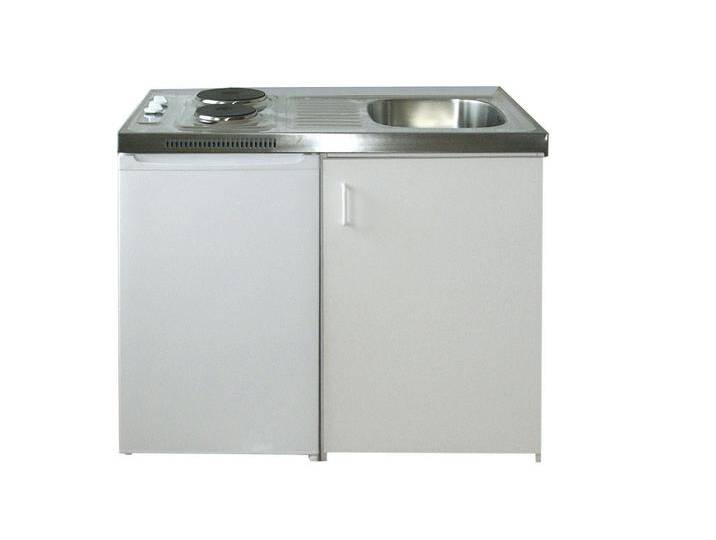 Respekta Miniküche Pantry S mit Duokochfeld, weiß von Globus Baumarkt