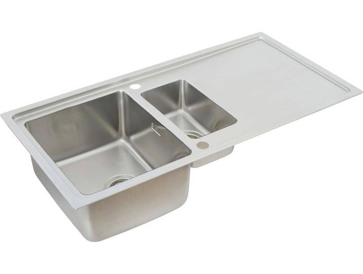 respekta Edelstahlspüle CHICAGO 100 x 50 cm 100 x 50 cm respekta Edelstahlspüle CHICAGO 100 x 50 cm 100 x 50 cm von Globus Baumarkt