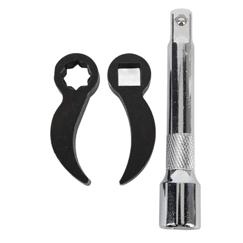 GLOMORA PRY BAR SCHRECHEN -ADAPTER SET, 1/2 -Zoll -Horn -Crow -Bal -Adapter -Werkzeug -Halbwellenentfernung Reparaturwerkzeug mit Verlängerungsstange für engen Platz von Glomora