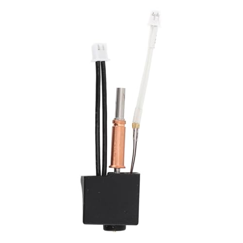 Glomora 3D Printer Hotend Kit,24V 50W Heating Rod Brass Nozzle Bimetal Heatbreak Extruder Hot End Replacement for Kobra 3 (0.8mm) von Glomora