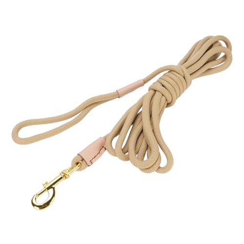 Glomora Hundeleine, einstellbare Länge Flexible Long Nylon Pet Training Seil mit Snap -Haken für das Spielen von außen von Glomora