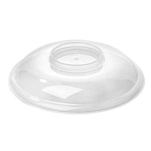 Glomora Mikrowellen Abdeckung,Mikrowellendeckel Hitzebeständig bis 200°C, Spritzschutz für Mikrowelle, einfach Reinigung zum Erhitzen von Lebensmitteln Glomora Mikrowellen Abdeckung,Mikrowellendeckel Hitzebeständig bis 200°C, Spritzschutz für Mikrowelle, einfach Reinigung zum Erhitzen von Lebensmitteln von Glomora