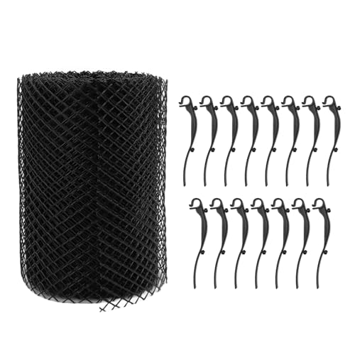 Glomora Plastic Gutter Guard Mesh Roll Prevents Clogging Water Pipe Leaf Filter Gutter Guard Netting for Drainage Systems Glomora Plastic Gutter Guard Mesh Roll Prevents Clogging Water Pipe Leaf Filter Gutter Guard Netting for Drainage Systems von Glomora