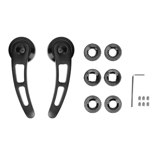 Glomora Vintage Car Door Handles, Black Billet Aluminum 4 1/4in Door Handle Kit Vintage Door Handle Set Exterior Door Handles Replacement for Mustang Glomora Vintage Car Door Handles, Black Billet Aluminum 4 1/4in Door Handle Kit Vintage Door Handle Set Exterior Door Handles Replacement for Mustang von Glomora