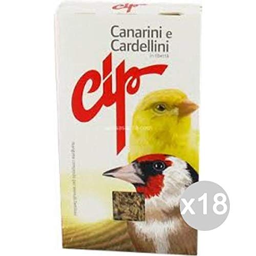 Glooke Selected 18er Set Canarini Miscela Canarini Mangime kg 1 Futterkibo, Mehrfarbig von Glooke Selected