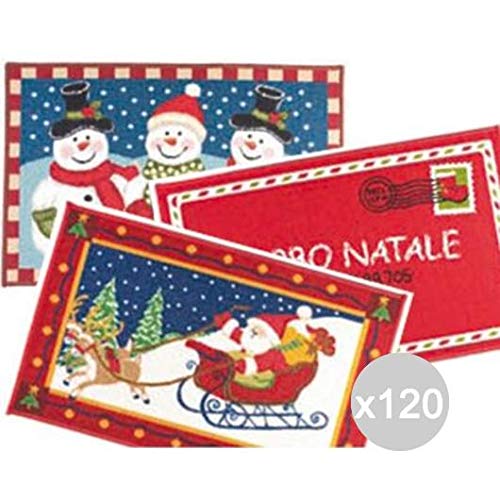 Glooke Selected Teppich Christmas 50 x 80 cm, Mehrfarbig, 120 Stück von Glooke Selected