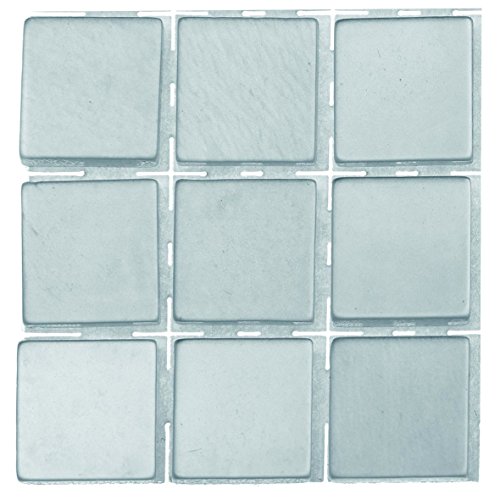 GLOREX Poly-Mosaic, Kunststoff, Hellgrau, 15 x 8.6 x 0.4 cm von Glorex