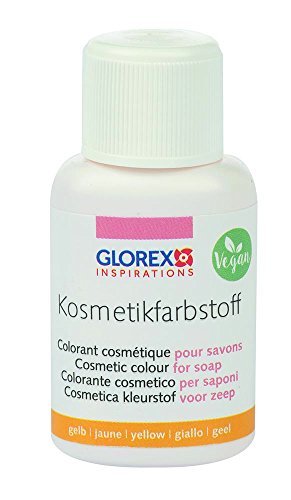 GLOREX 6 1600 214 Seifen-Kosmetik-Farbstoff 20ml gelb von Glorex