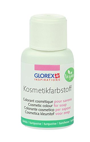 GLOREX 6 1600 218 Seifen-Kosmetik-Farbstoff 20ml türkis von Glorex