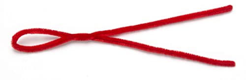GLOREX Biegeplüsch, Mehrere, Rot, 31 x 8.5 x 1.5 cm von Glorex