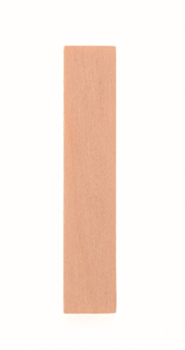 GLOREX Buchstabe I 6cm, Holz, Natur, 12 x 8.5 x 0.5 cm von Glorex