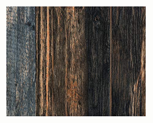 Glorex 6 1330 005 - Design Tapete, Holzplanken, ca. 120 x 53 cm, ideal zum Basteln und Dekorieren von Glorex