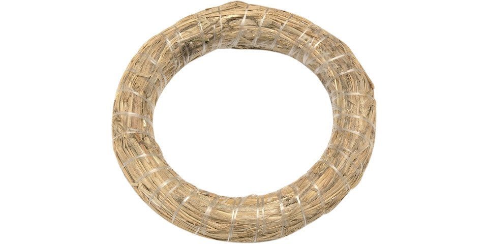 Glorex Bastelnaturmaterial Glorex Strohkranz natur, Ø 30 cm von Glorex