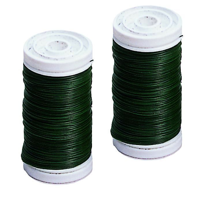 Glorex Bindedraht grün, 0,35 mm x 100 m von Glorex