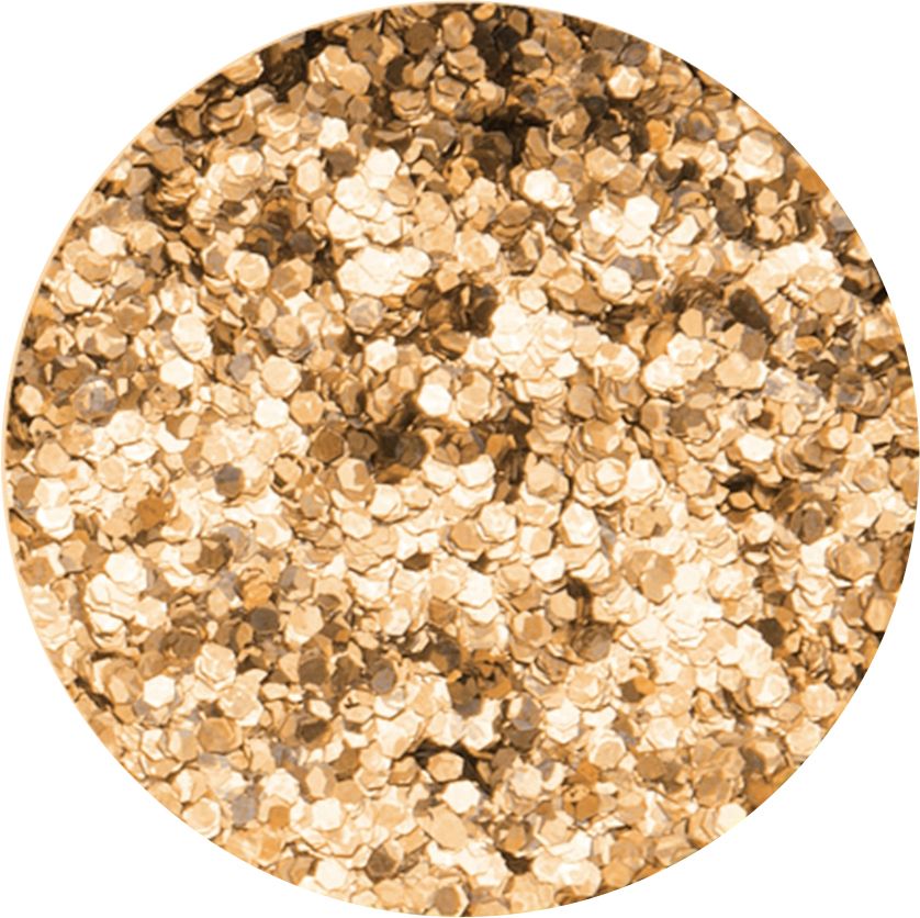 Glorex Brillant-Glitter holo goldfarben 9 g von Glorex