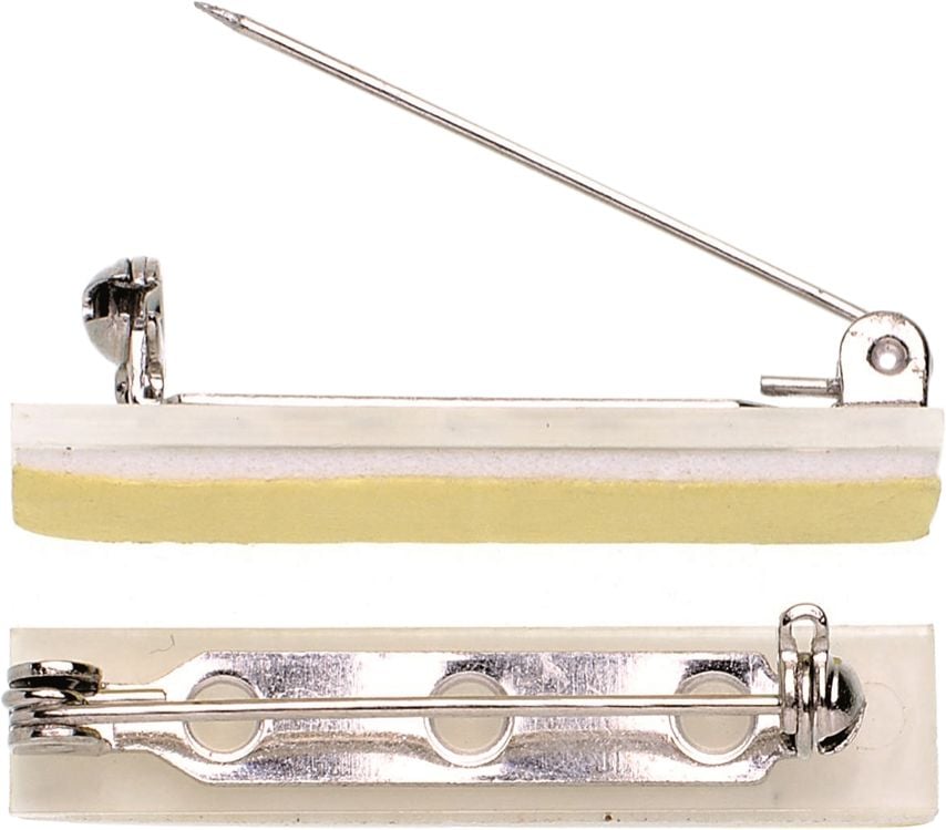 Glorex Broschennadel 25 mm 3 Stück, silberfarben Glorex Broschennadel 25 mm 3 Stück, silberfarben von Glorex