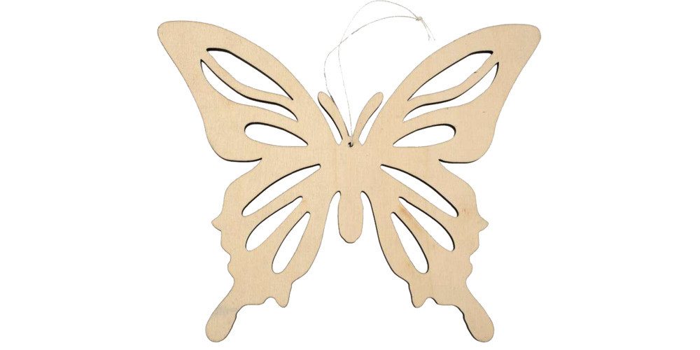 Glorex Dekoobjekt Schmetterling, Ø 16,5 cm oder Ø 23,5 cm von Glorex
