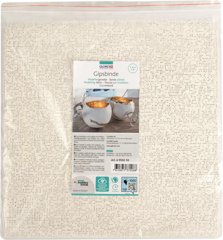 Glorex Gipsbinde 1 m x 1 m von Glorex