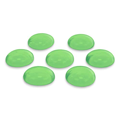 GLOREX Glasnuggets 200 g, 20 mm, Glas, Grün, 4.5 x 6 x 12 cm von Glorex