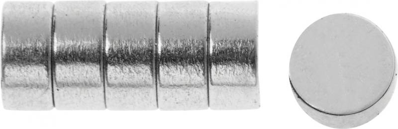 Glorex Haftmagnete extra stark Ø 6 mm 6 Stück von Glorex